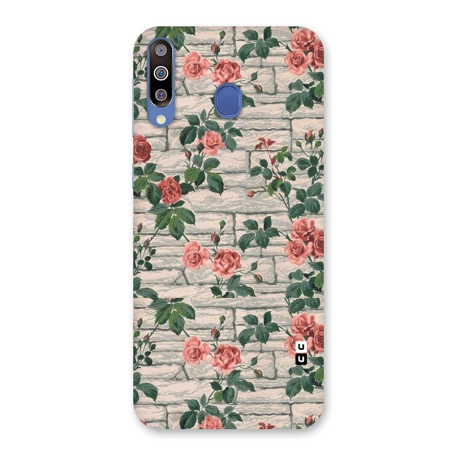 Floral Wall Design Back Case for Galaxy M30
