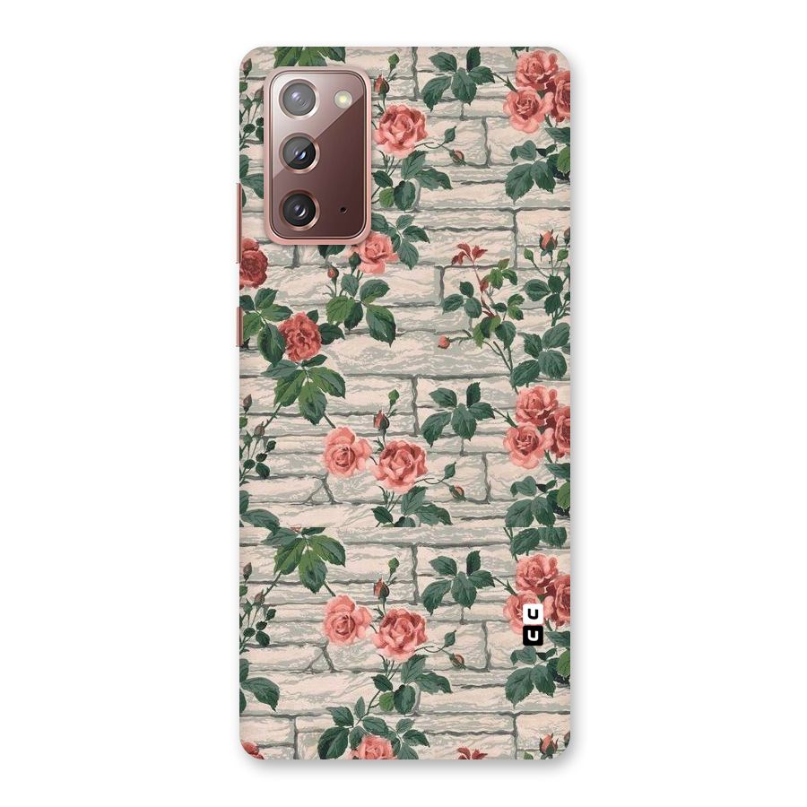 Floral Wall Design Back Case for Galaxy Note 20