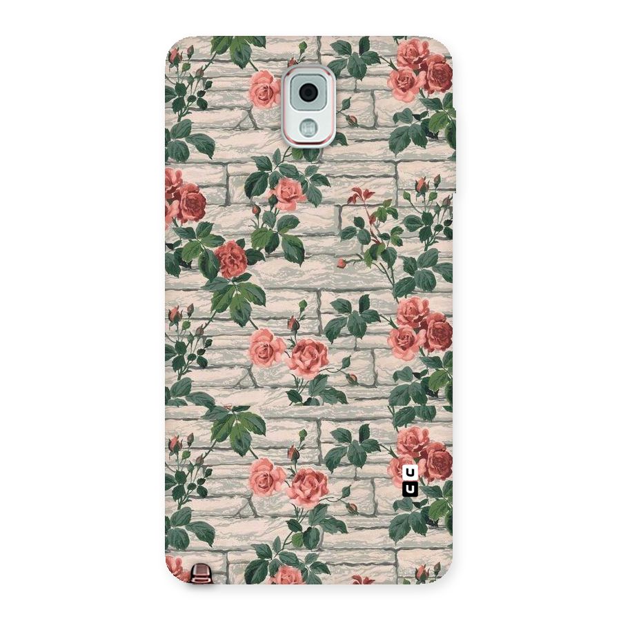 Floral Wall Design Back Case for Galaxy Note 3