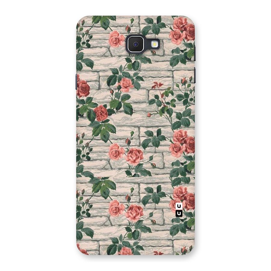 Floral Wall Design Back Case for Galaxy On7 2016