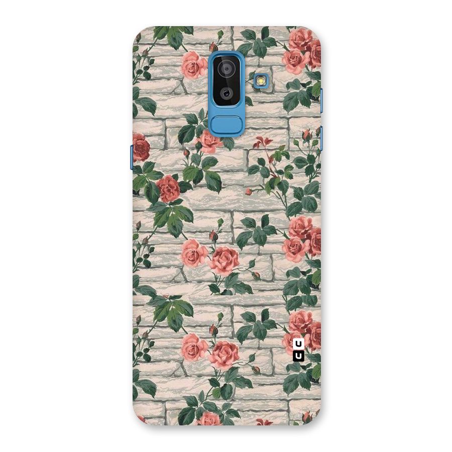 Floral Wall Design Back Case for Galaxy On8 (2018)