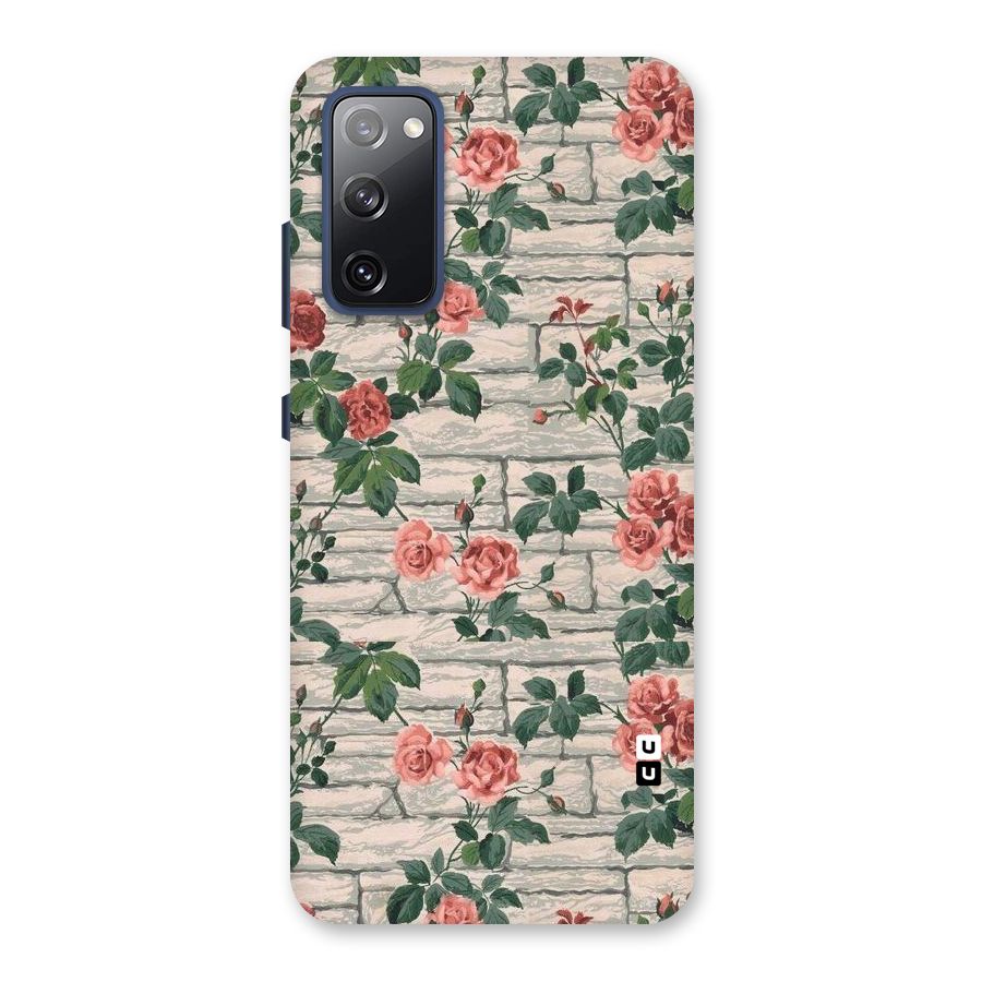 Floral Wall Design Back Case for Galaxy S20 FE
