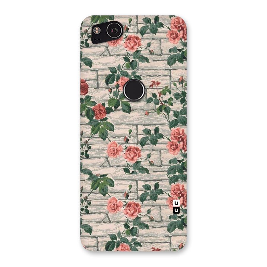 Floral Wall Design Back Case for Google Pixel 2