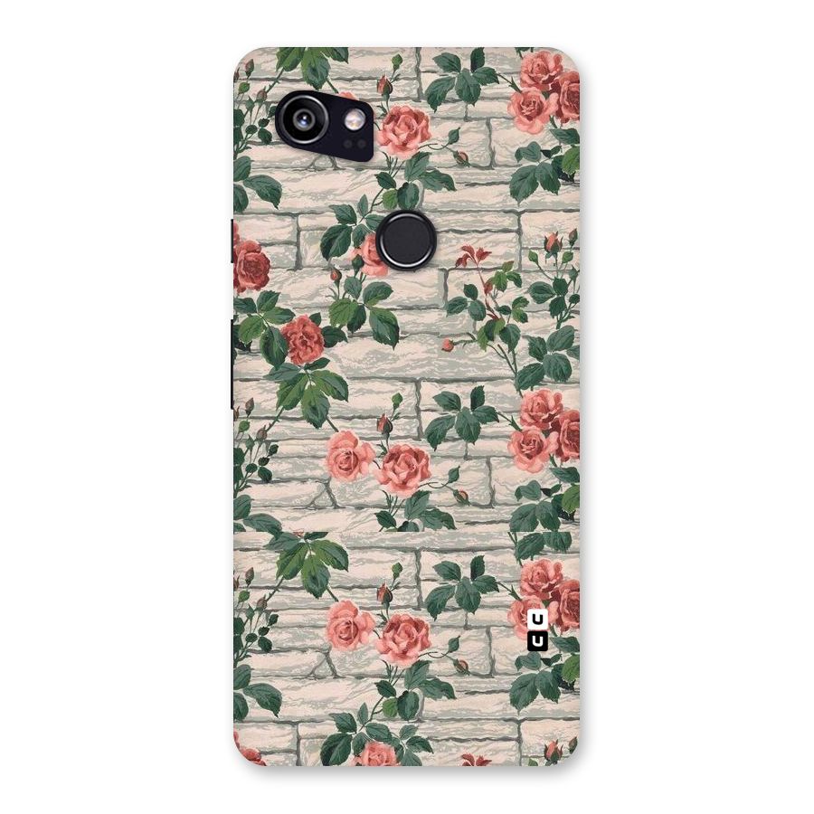 Floral Wall Design Back Case for Google Pixel 2 XL