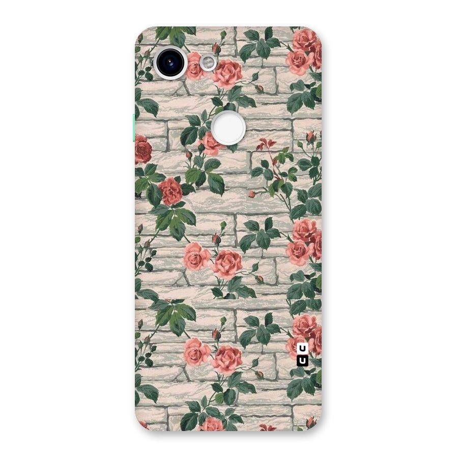 Floral Wall Design Back Case for Google Pixel 3