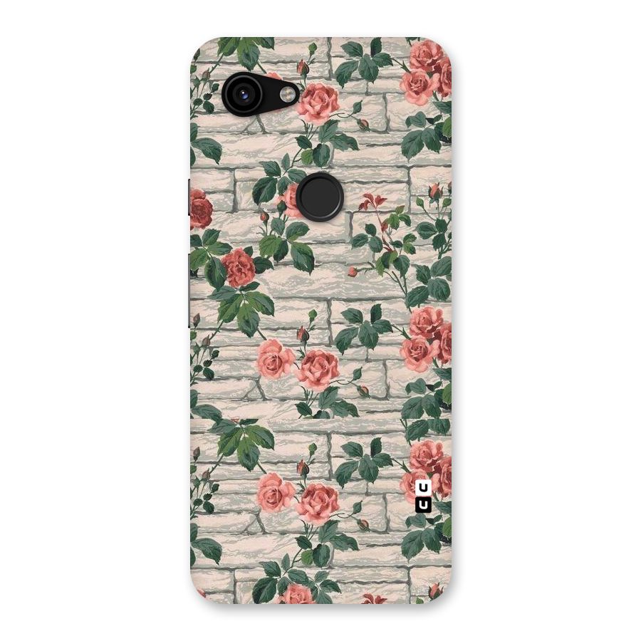 Floral Wall Design Back Case for Google Pixel 3a