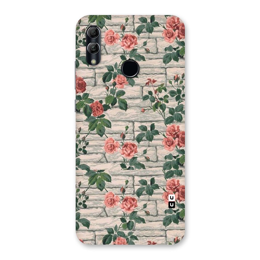 Floral Wall Design Back Case for Honor 10 Lite