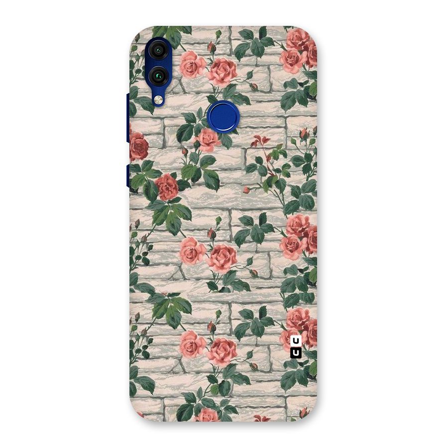 Floral Wall Design Back Case for Honor 8C