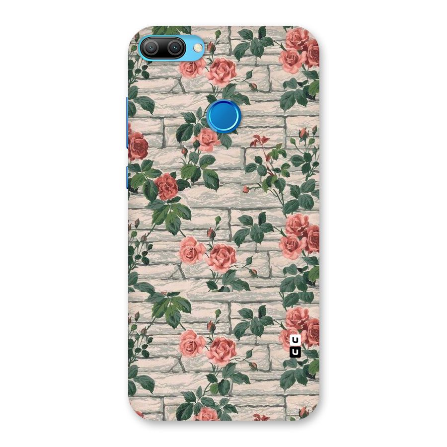 Floral Wall Design Back Case for Honor 9N