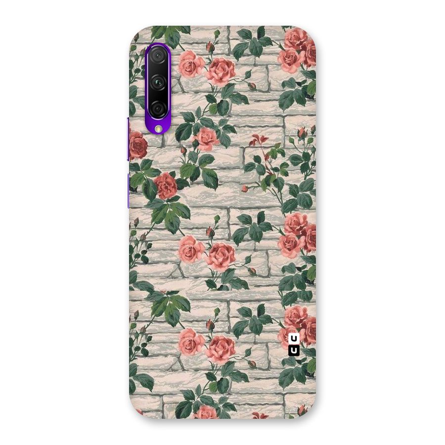 Floral Wall Design Back Case for Honor 9X Pro