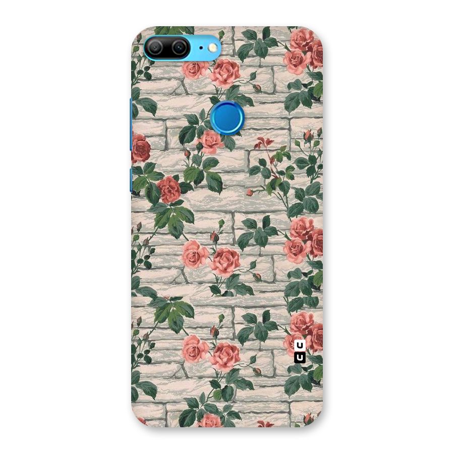 Floral Wall Design Back Case for Honor 9 Lite