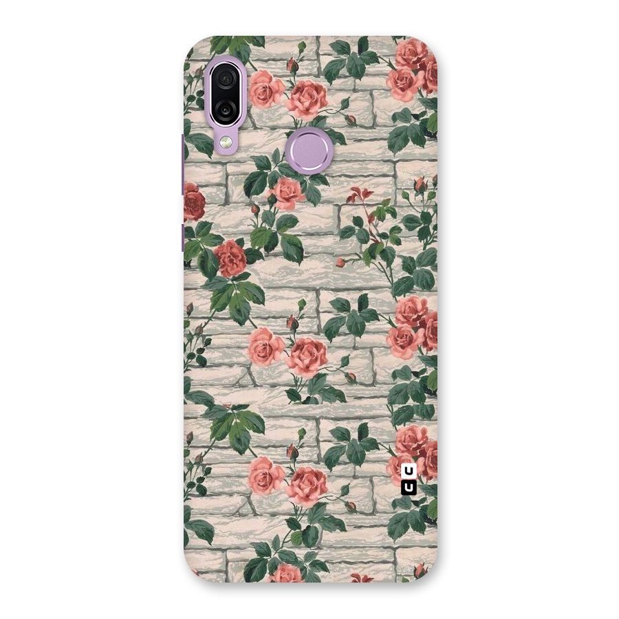 Floral Wall Design Back Case for Honor Play