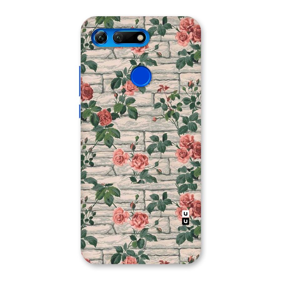 Floral Wall Design Back Case for Honor View 20