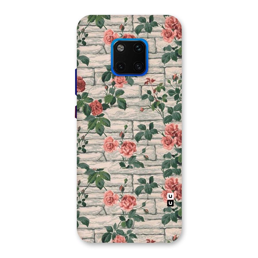 Floral Wall Design Back Case for Huawei Mate 20 Pro