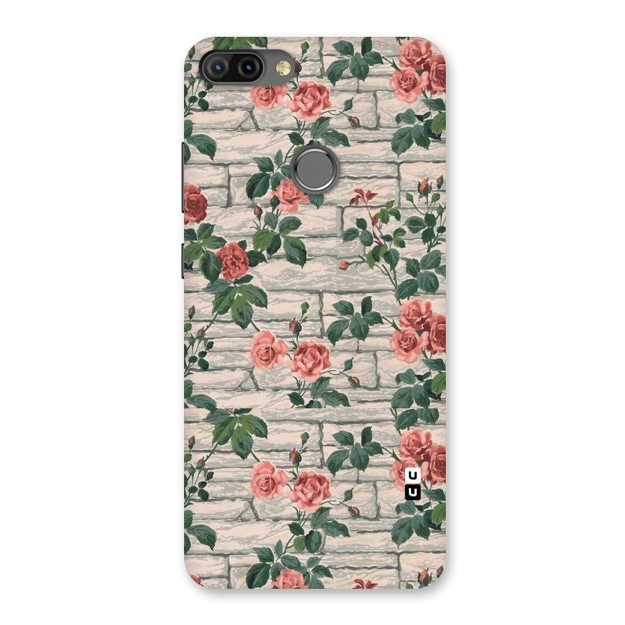 Floral Wall Design Back Case for Infinix Hot 6 Pro