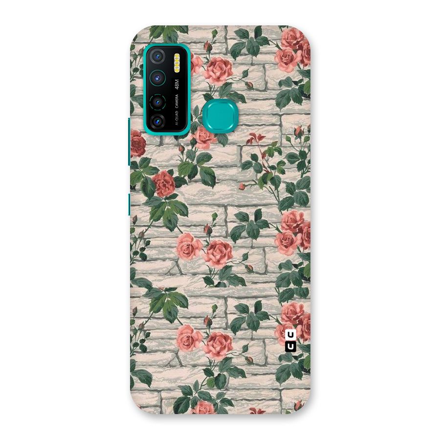 Floral Wall Design Back Case for Infinix Hot 9 Pro
