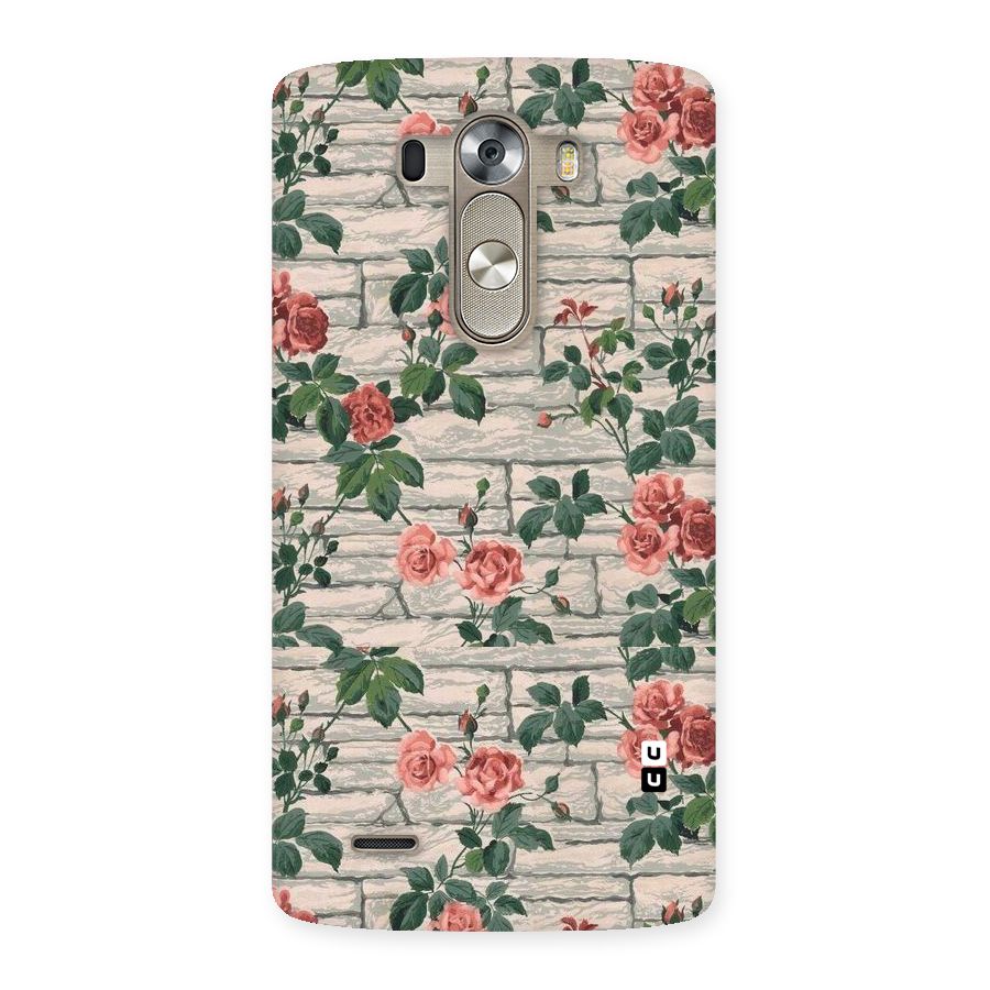 Floral Wall Design Back Case for LG G3