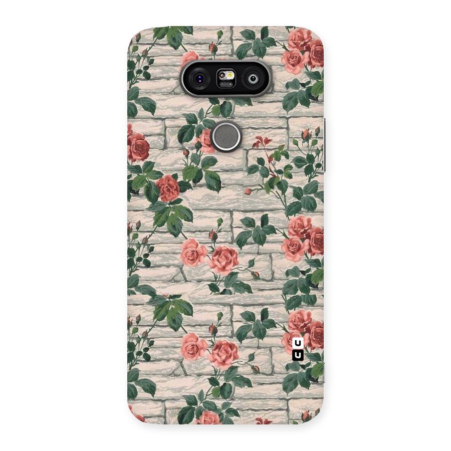 Floral Wall Design Back Case for LG G5