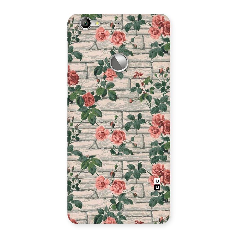 Floral Wall Design Back Case for LeTV Le 1s