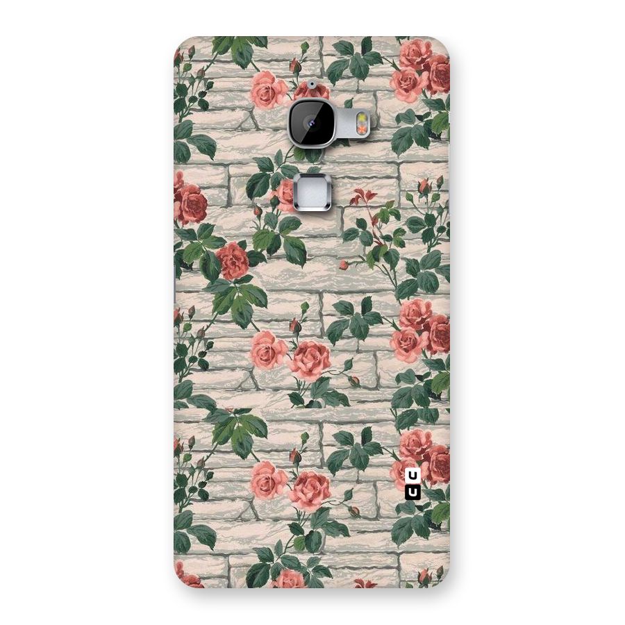 Floral Wall Design Back Case for LeTv Le Max