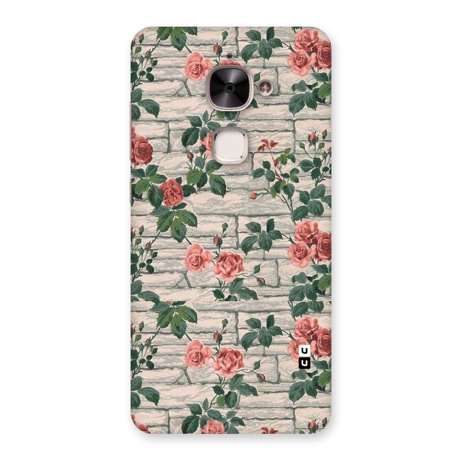 Floral Wall Design Back Case for Le 2