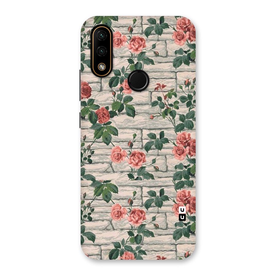 Floral Wall Design Back Case for Lenovo A6 Note