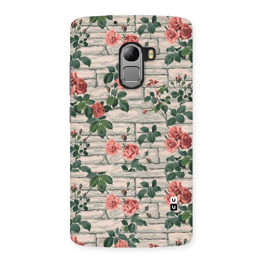 Floral Wall Design Back Case for Lenovo K4 Note