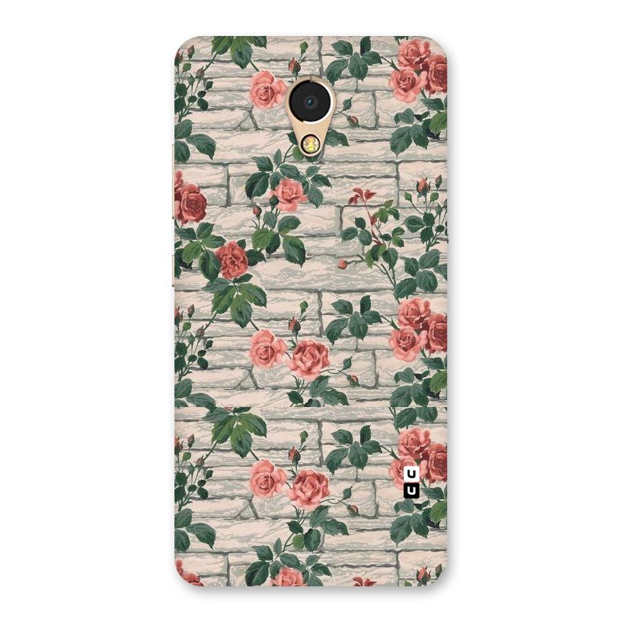 Floral Wall Design Back Case for Lenovo P2