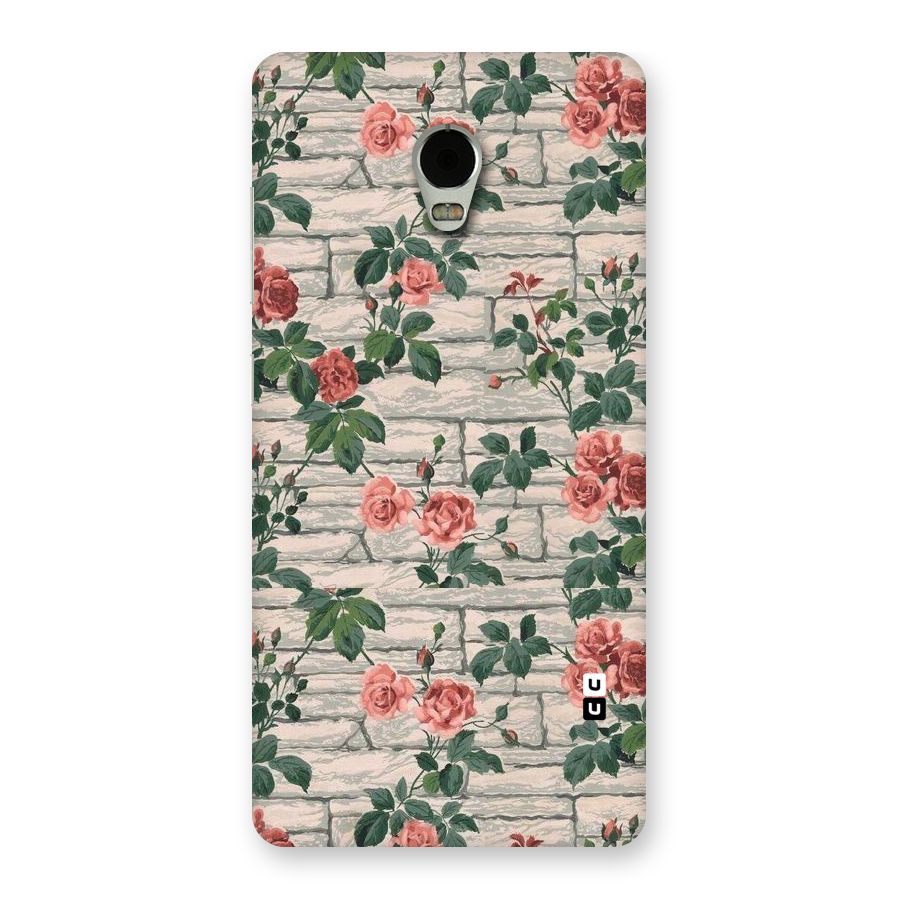 Floral Wall Design Back Case for Lenovo Vibe P1
