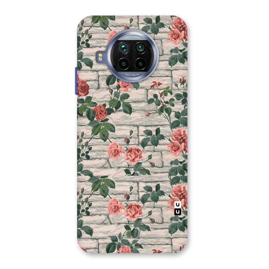 Floral Wall Design Back Case for Mi 10i