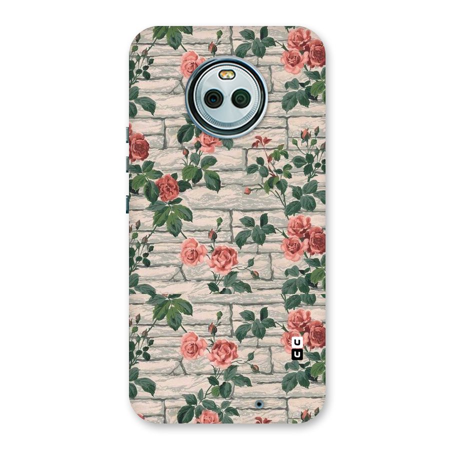 Floral Wall Design Back Case for Moto X4
