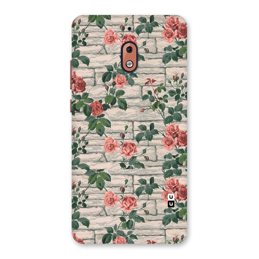 Floral Wall Design Back Case for Nokia 2.1