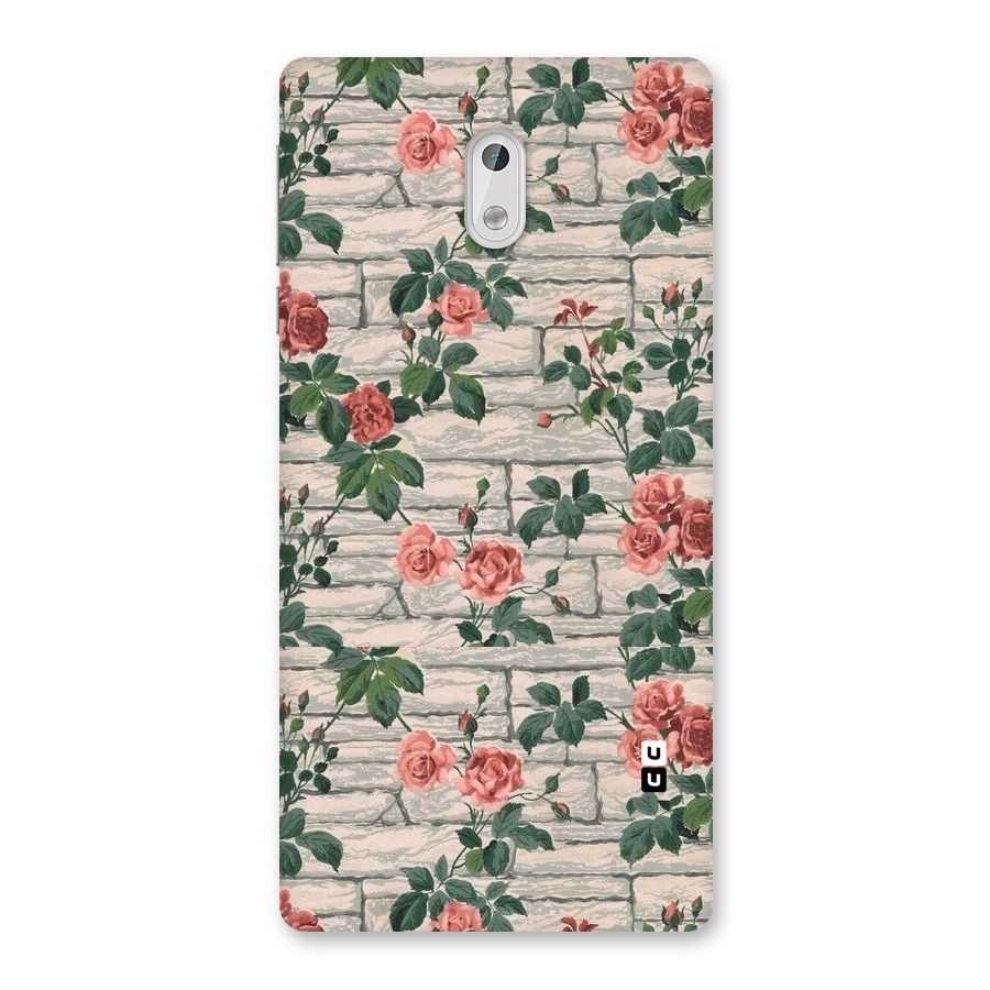 Floral Wall Design Back Case for Nokia 3