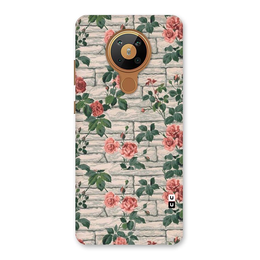 Floral Wall Design Back Case for Nokia 5.3