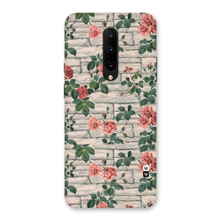 Floral Wall Design Back Case for OnePlus 7 Pro
