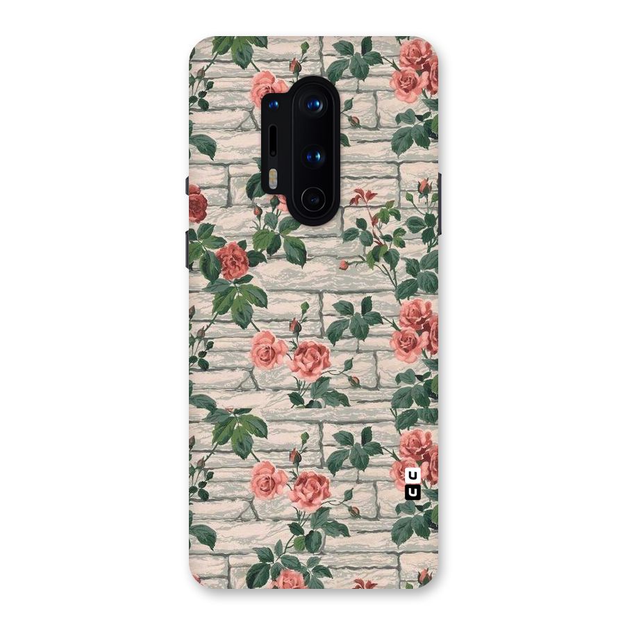 Floral Wall Design Back Case for OnePlus 8 Pro