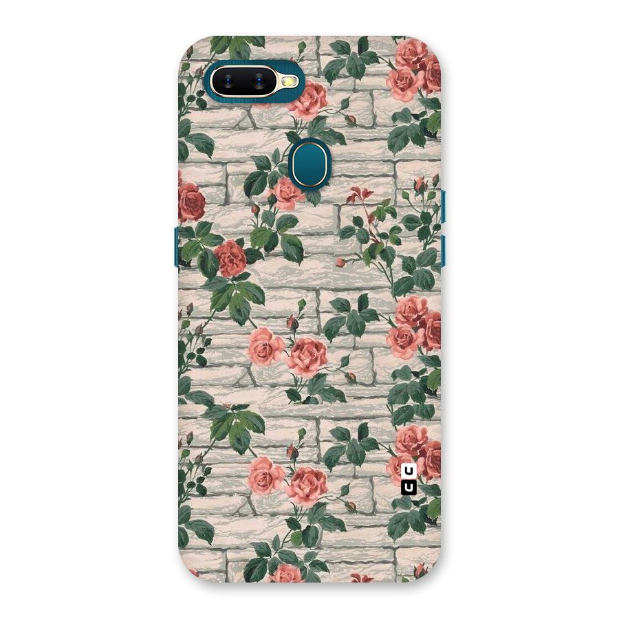 Floral Wall Design Back Case for Oppo A11k