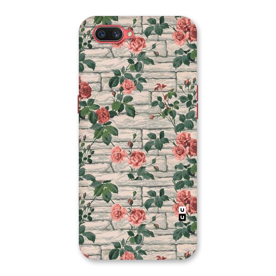 Floral Wall Design Back Case for Oppo A3s
