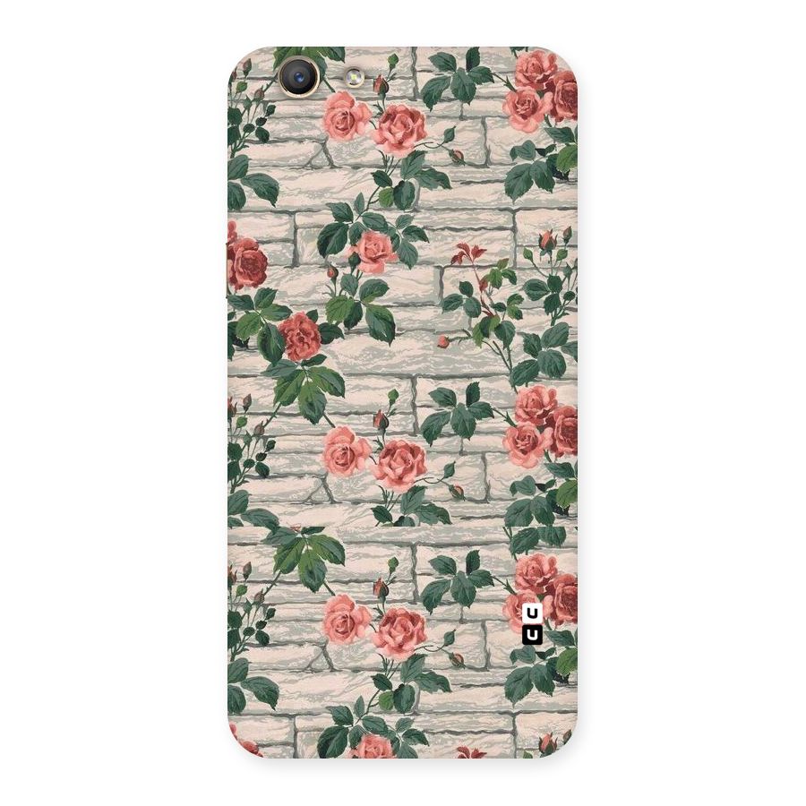 Floral Wall Design Back Case for Oppo A59