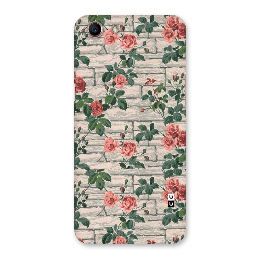 Floral Wall Design Back Case for Oppo A83 (2018)