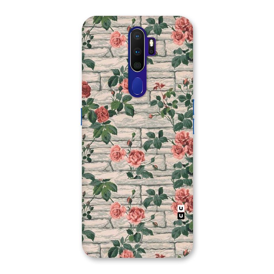 Floral Wall Design Back Case for Oppo A9 (2020)