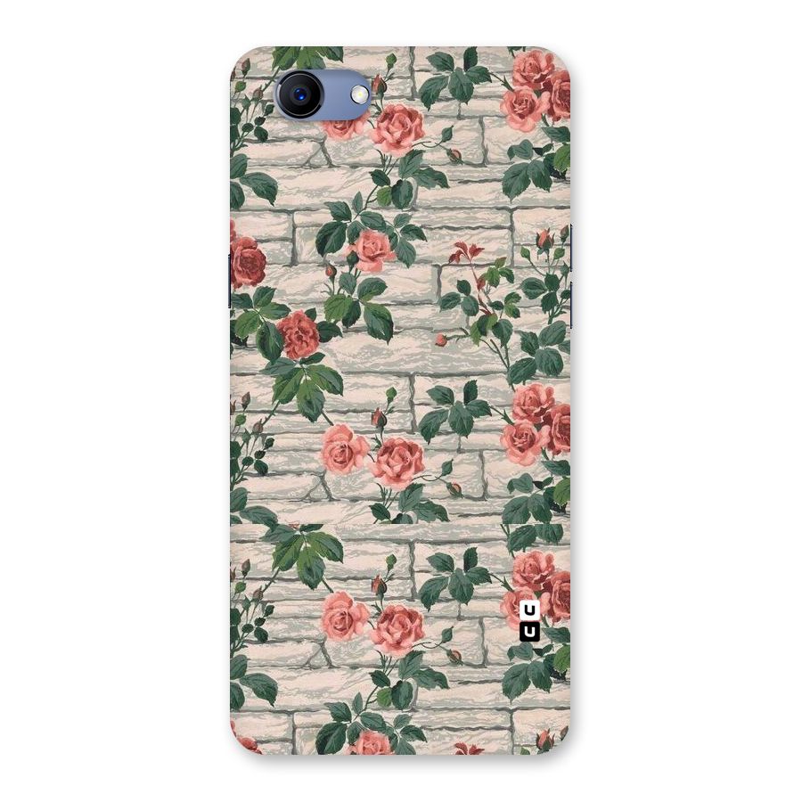Floral Wall Design Back Case for Oppo Realme 1