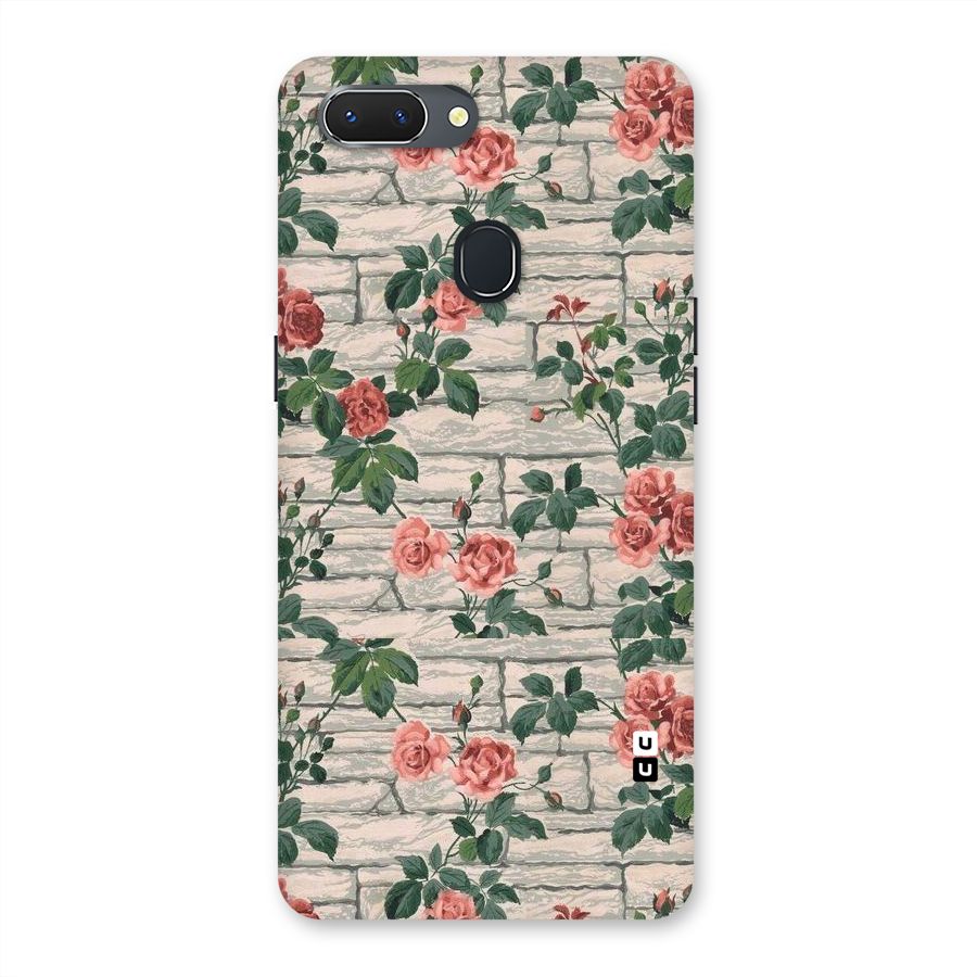 Floral Wall Design Back Case for Oppo Realme 2