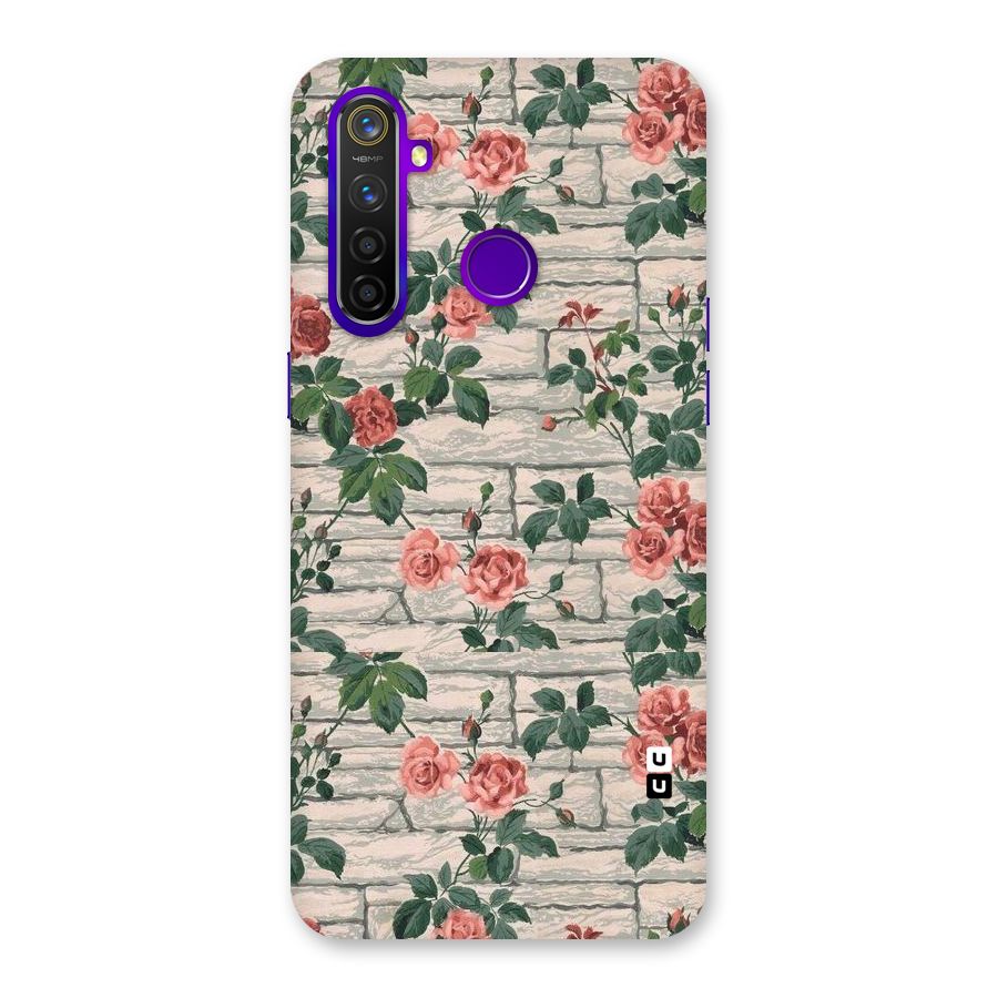 Floral Wall Design Back Case for Realme 5 Pro