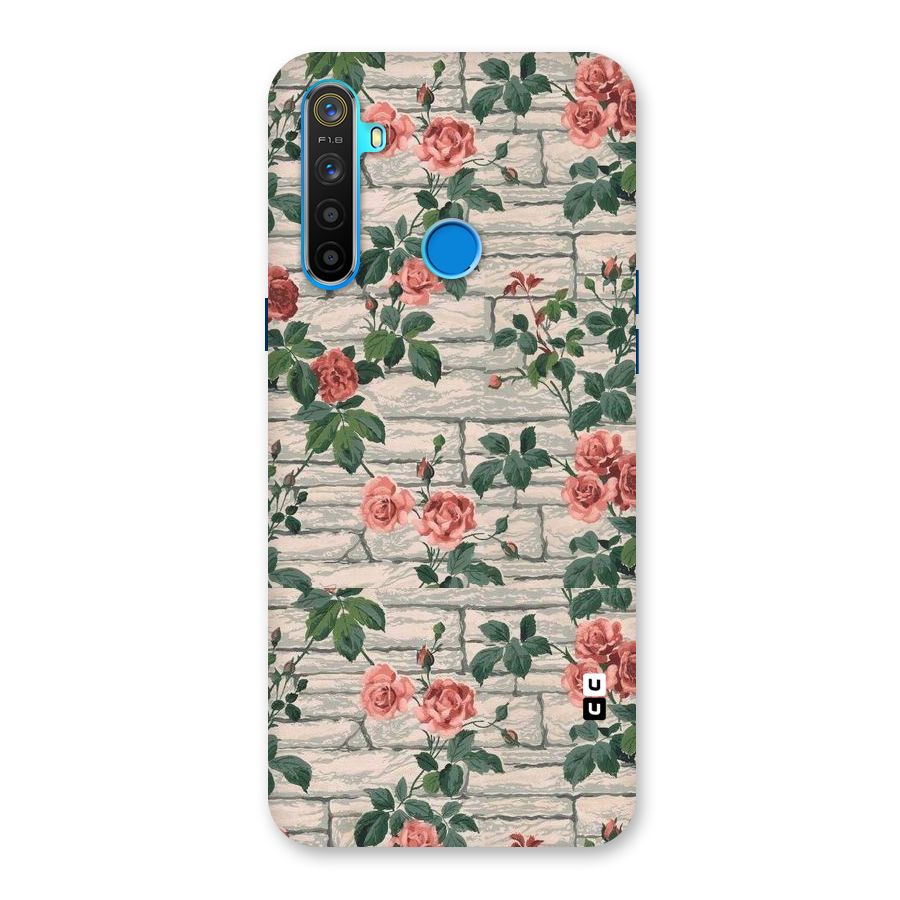 Floral Wall Design Back Case for Realme 5s