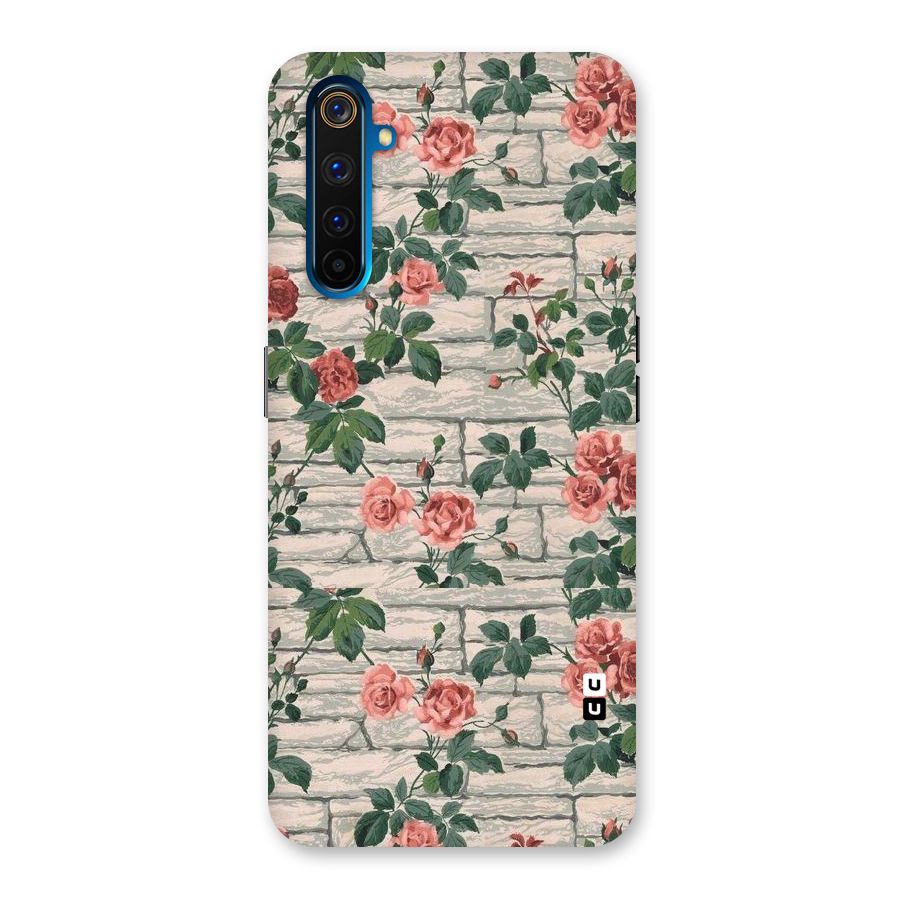 Floral Wall Design Back Case for Realme 6 Pro