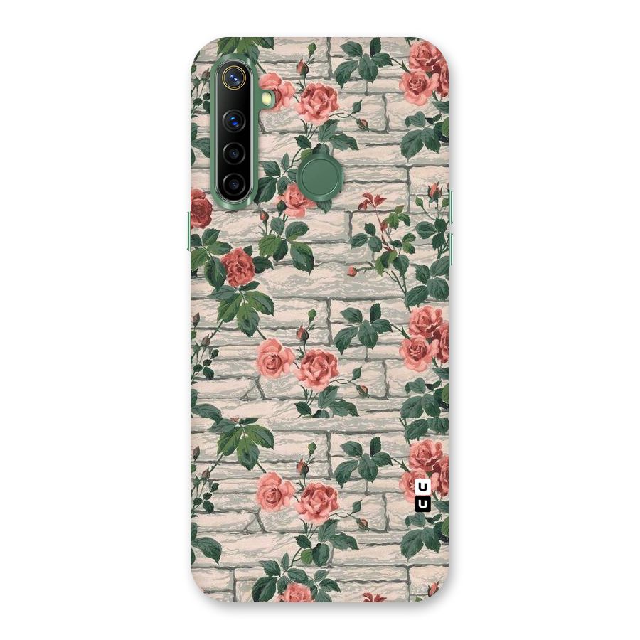 Floral Wall Design Back Case for Realme Narzo 10