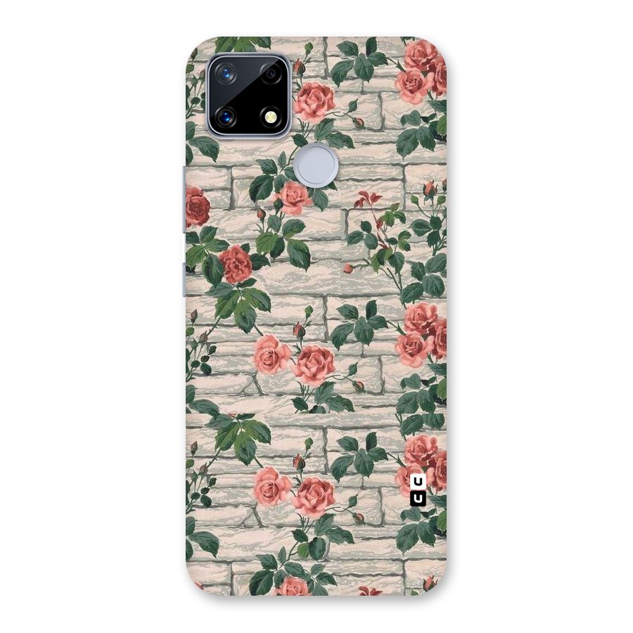 Floral Wall Design Back Case for Realme Narzo 20