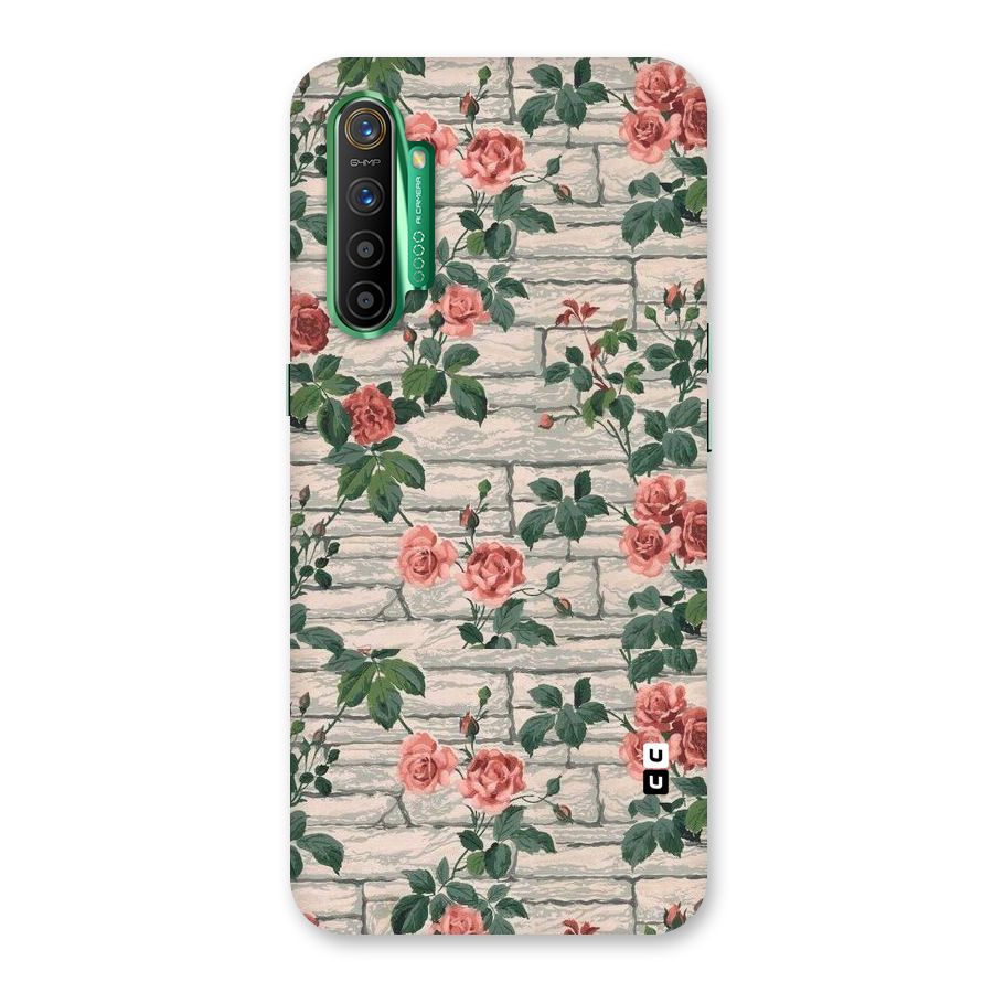 Floral Wall Design Back Case for Realme X2