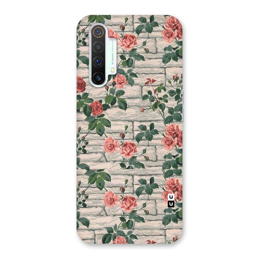 Floral Wall Design Back Case for Realme X3